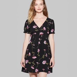 Black Floral Dress